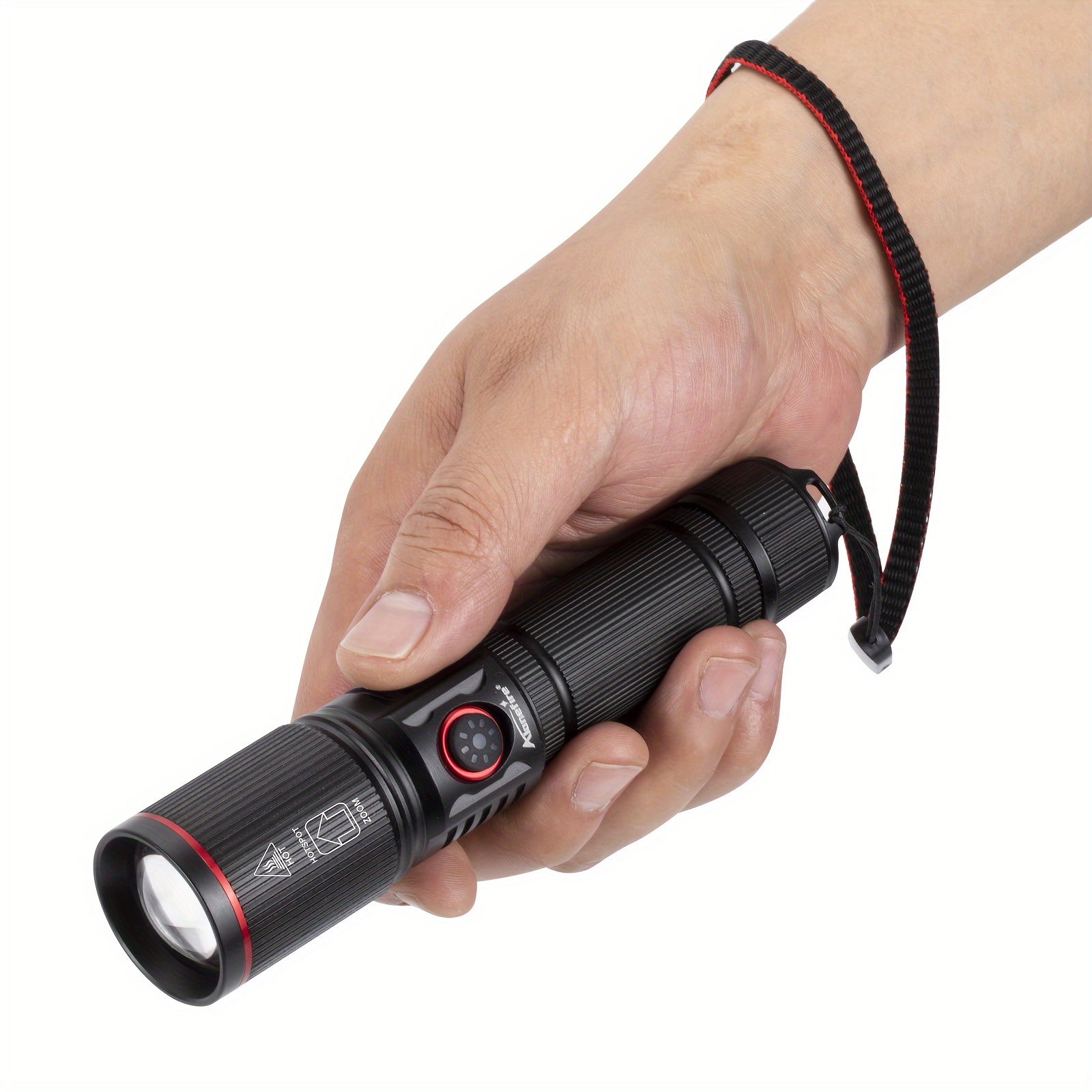 Zoom Round Beam Light 20w Led High Power Flashlight Usb Rechargeable  Zoomable Led Torch For Camping Fishing Climbing Adventure Lighting With  18650 Battery, Don't Miss These Great Deals