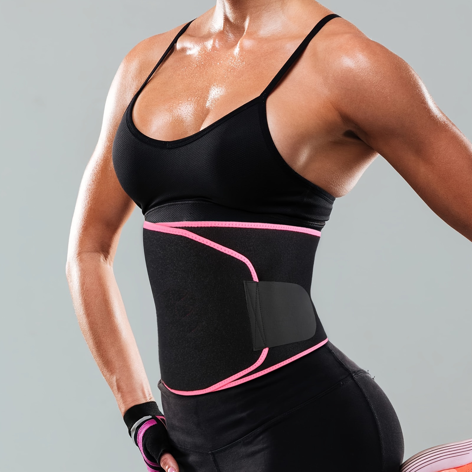 Lumbar Support Protection Waist Belly Training Fitness - Temu