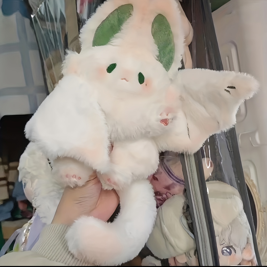 Flying Sky Big Bat Rabbit Plush Toy Big White Rabbit Doll Comfort Doll  Cloth Doll Bat Rabbit Easter gift