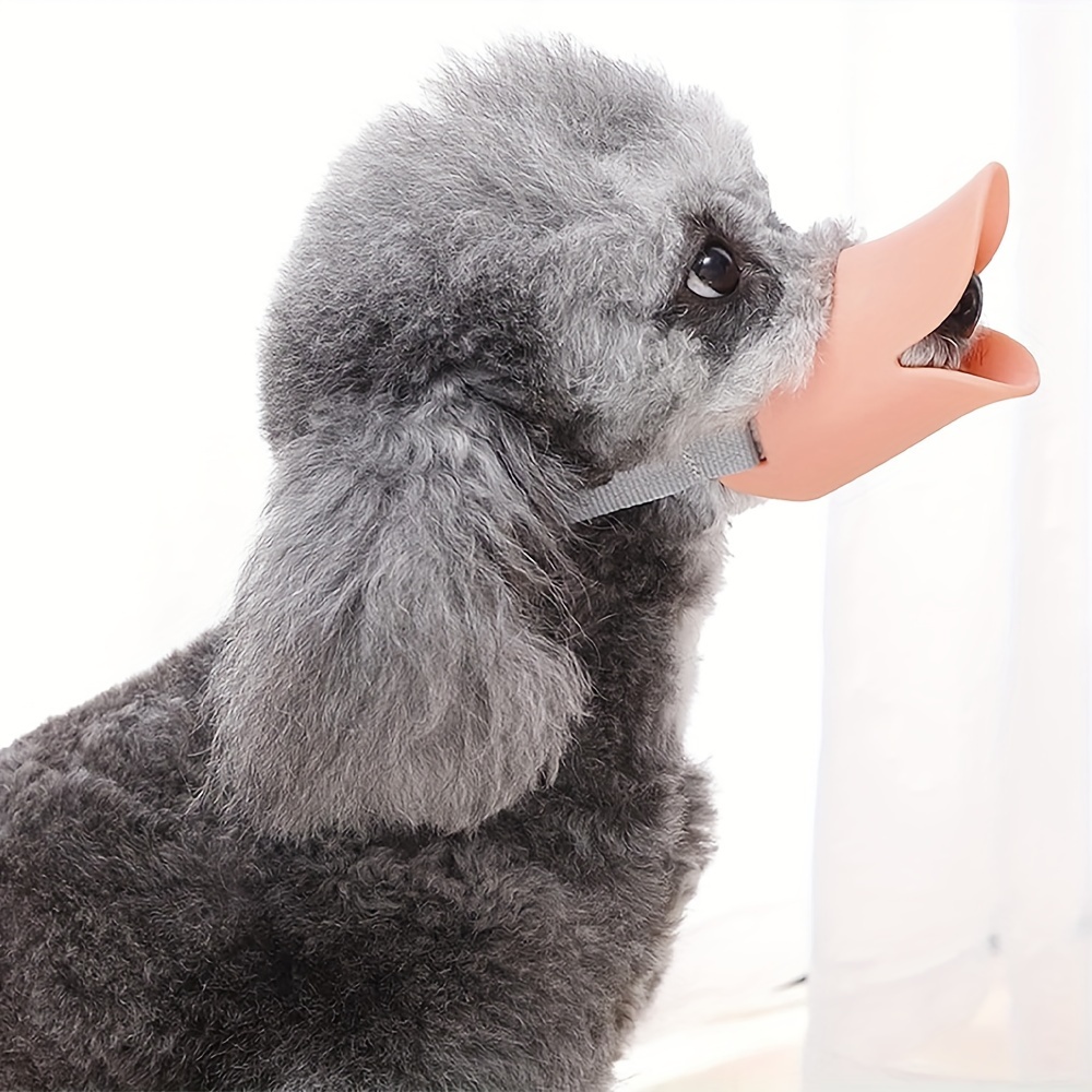 pet muzzle anti bite anti chew dog muzzle dog muzzle silicone duck muzzle non harmful muzzle Product details 3