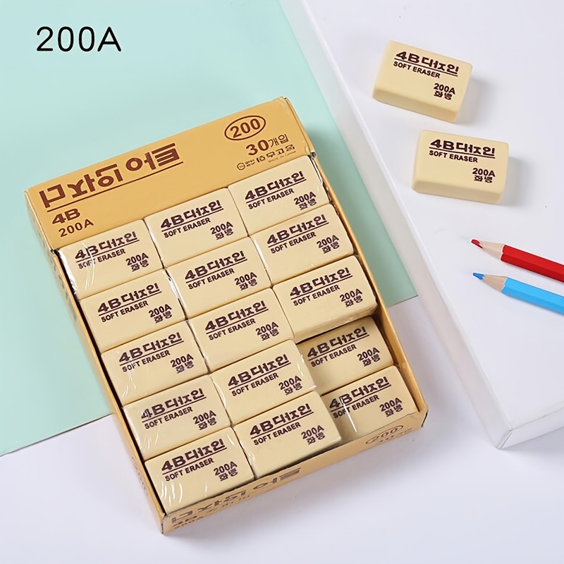 1pc Strong Adhesive & Malleable Drawing Eraser, Random Color