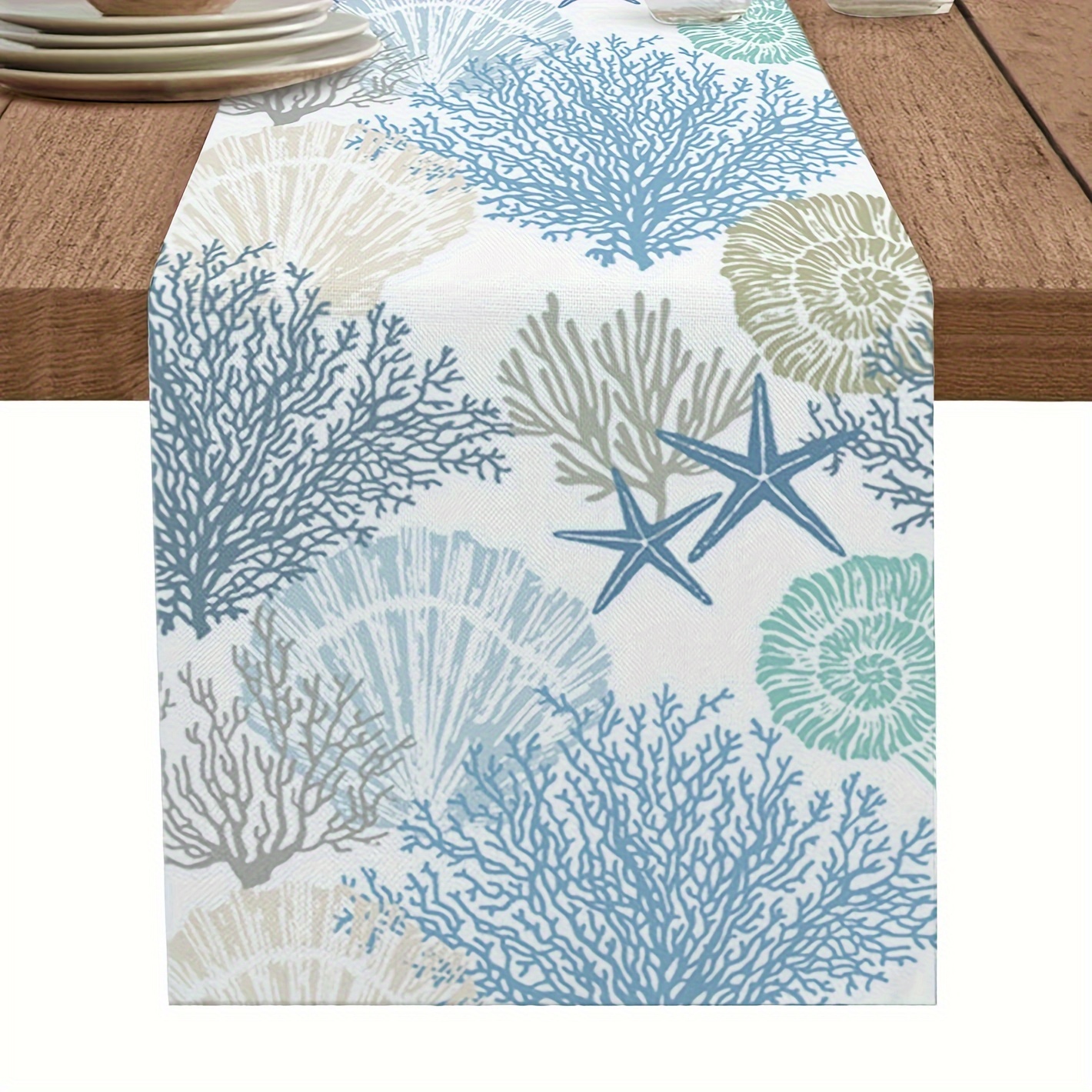 Beach Table Runner - Temu