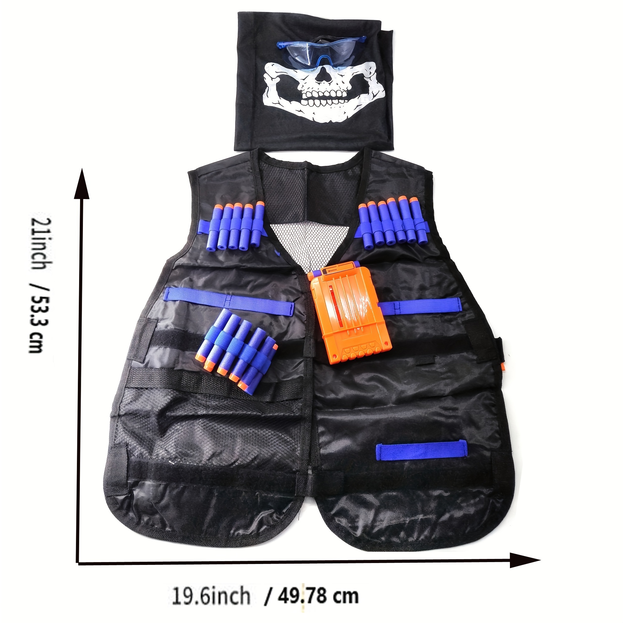 Tactical Vest Kit For Nerf Guns N strike Elite Series With - Temu