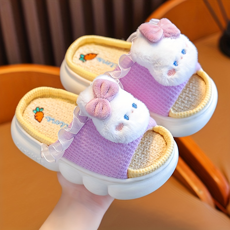 Funny Cartoon Fuzzy Novelty Slippers Slip Soft Sole Platform - Temu