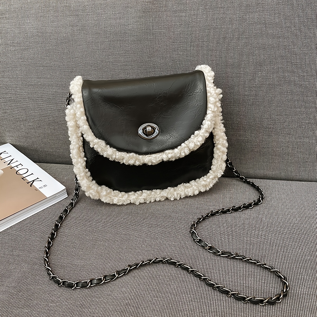 Twist Long Chain Wallet leather crossbody bag