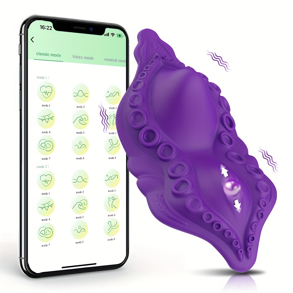 Wearable Panty Butterfly Vibrator App Control Vibrating Eggs - Temu