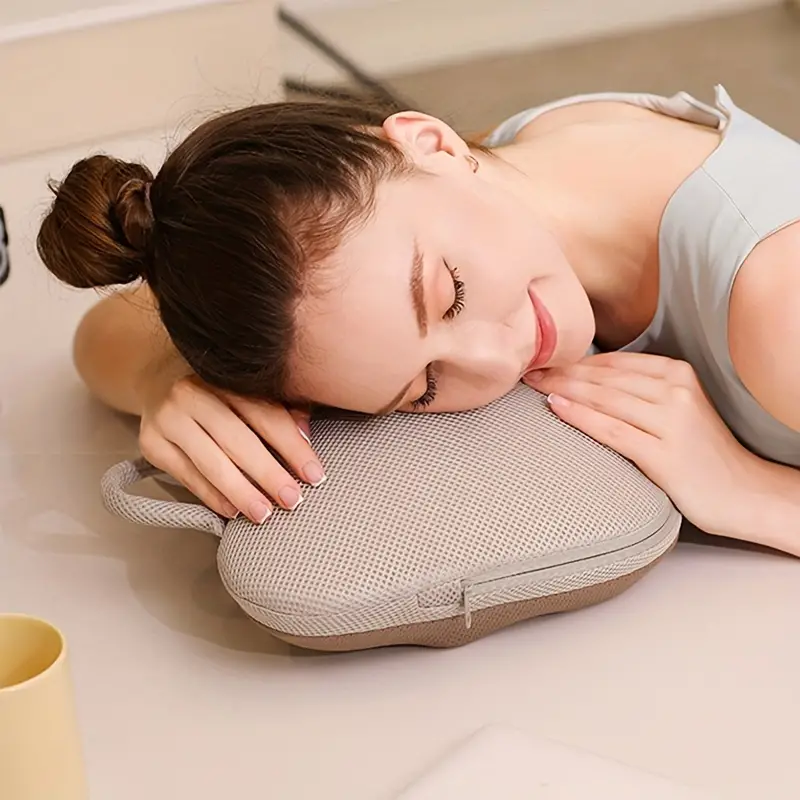 Back Massager With Heat, Neck & Back Massager Pillow , 3D Kneading Massage  Cushion For Back, Neck, Shoulder, Leg Relaxation, Ideal Gifts For Mom, Dad