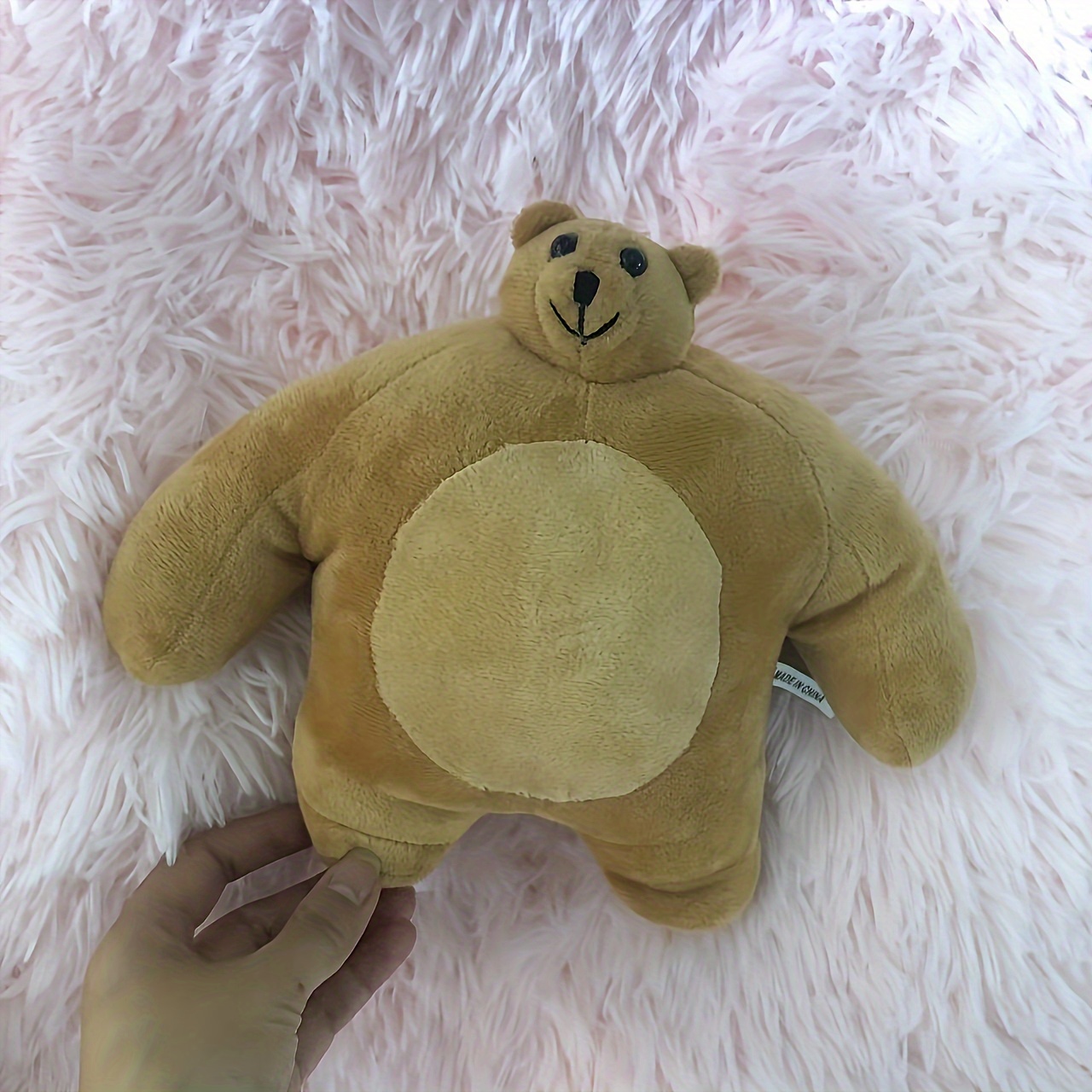 Cute Bear Stuffed Animals Big Plush Small Head Bear Soft - Temu