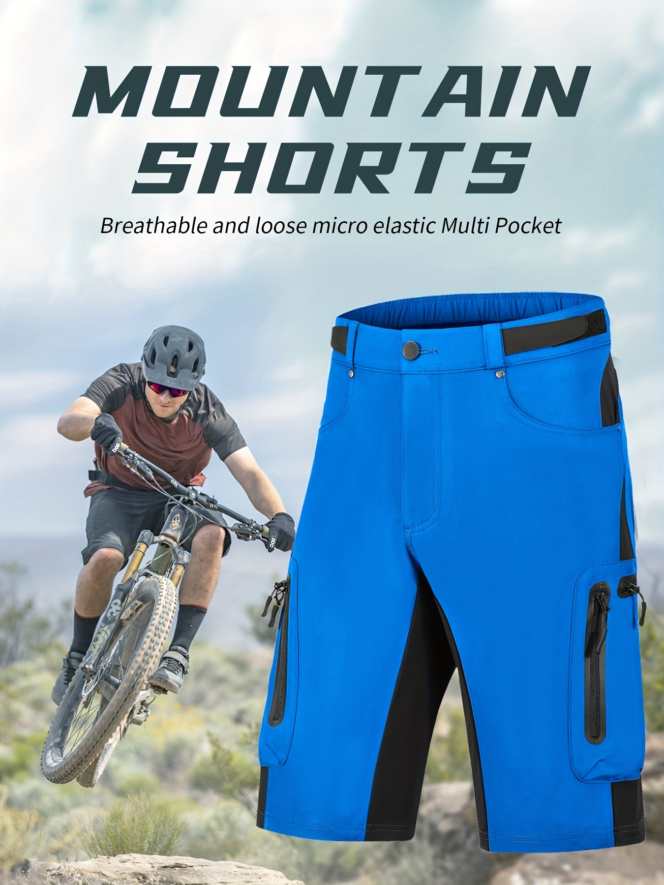 Padded Cycling Underwear, Bike Shorts Bicycle Underpants Breathable  Lightweight For Outdoor Activities