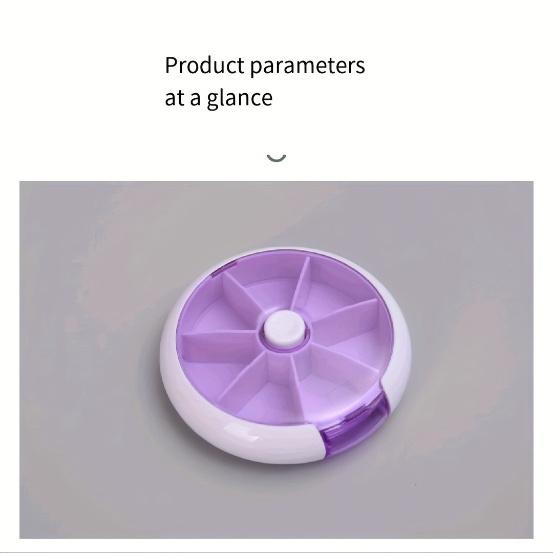 One Week Portable Carry on Medicine Box