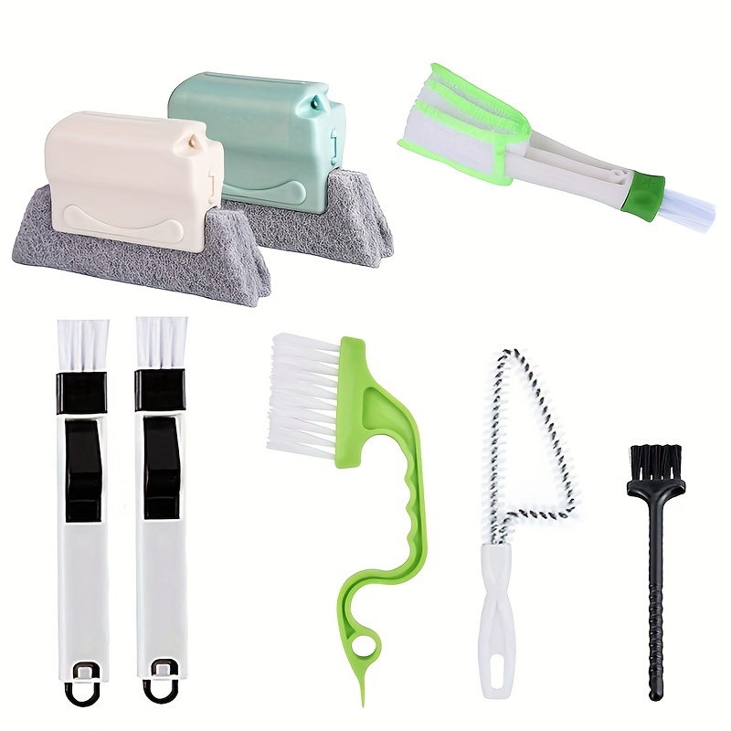 Grooves Cleaning Tool Window Crevice Multipurpose Desk Set - Temu