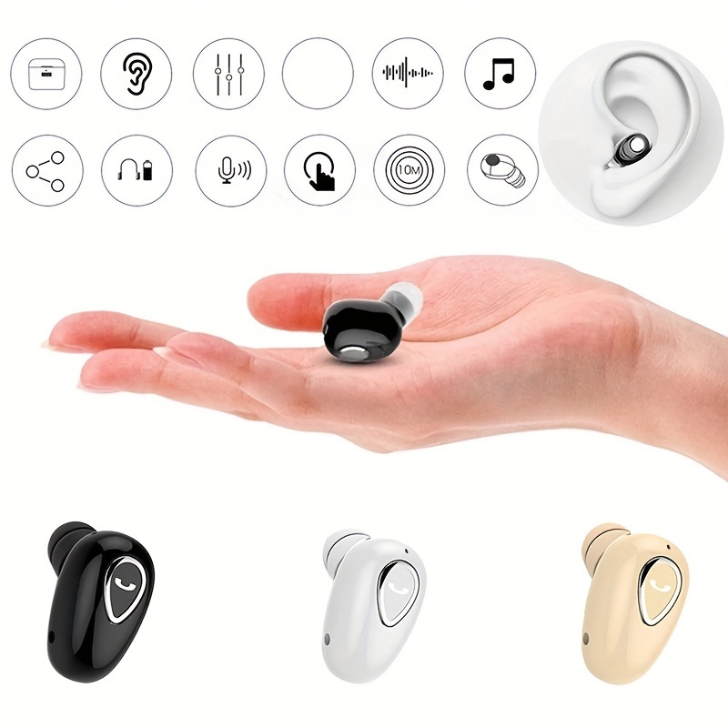 Auriculares Invisibles Bluetooth Verdaderamente Inalámbricos