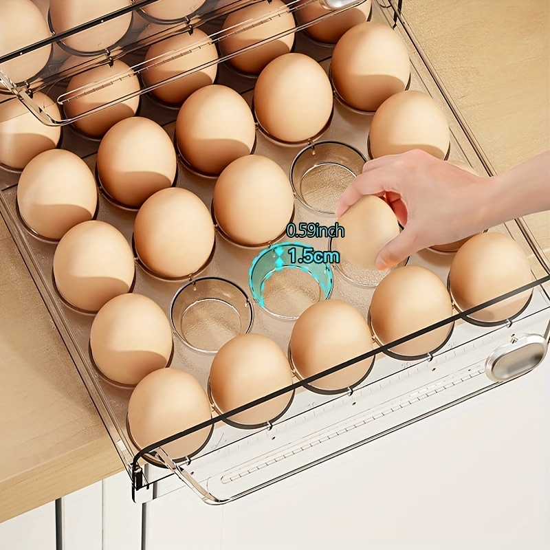 Egg Tray For Refrigerator, Drawer Transparent Refrigerator, Egg