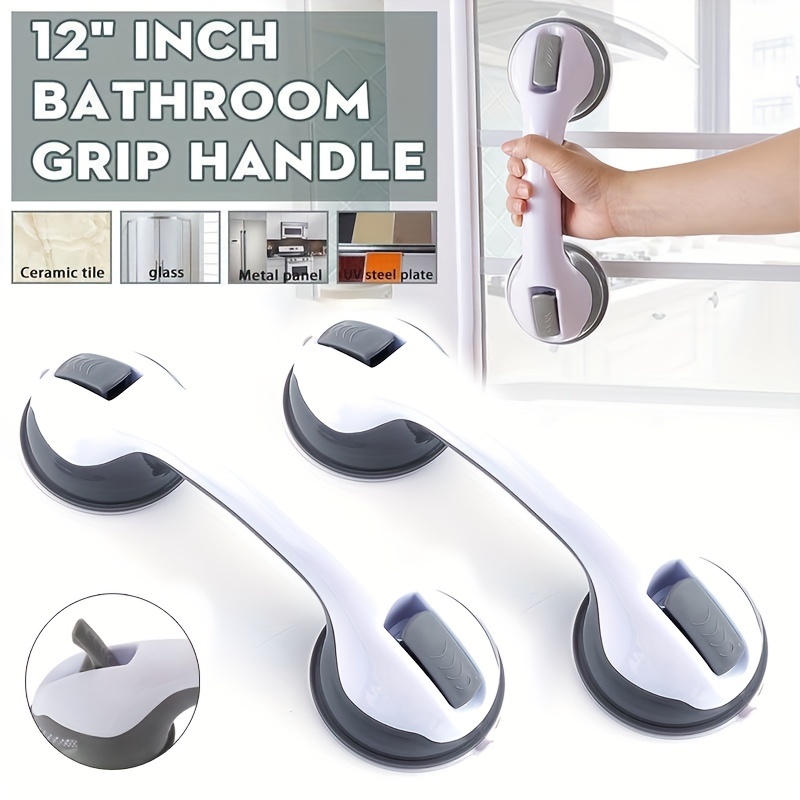 Shower Handle Bathroom Grip Handle Super Grip Suction Cup Safety Handrail -  Temu