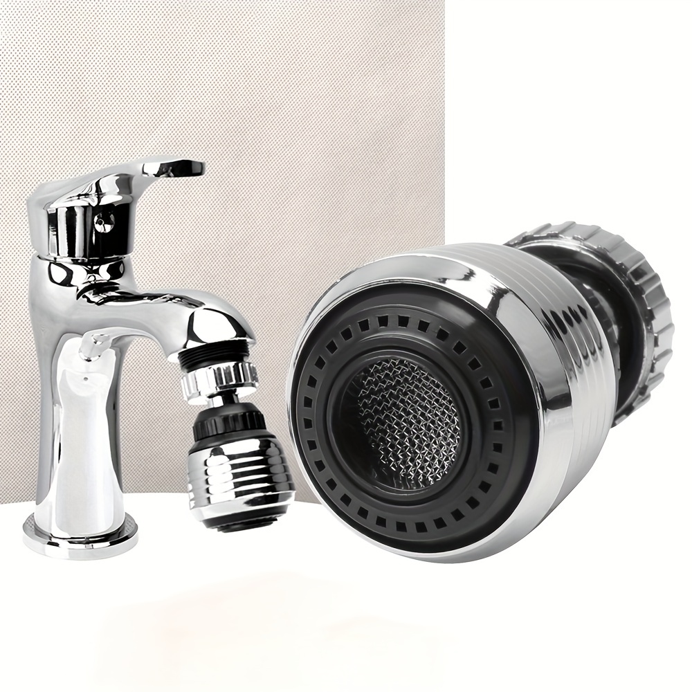 Buse de robinet pivotante en laiton avec filtre à eau, adaptateur