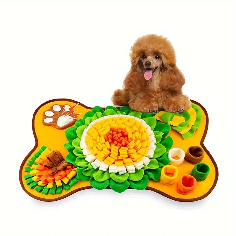 Dog Digging Toys Snuffle Mat for Large Dogs, Dog Treat Puzzle Feeding Toys