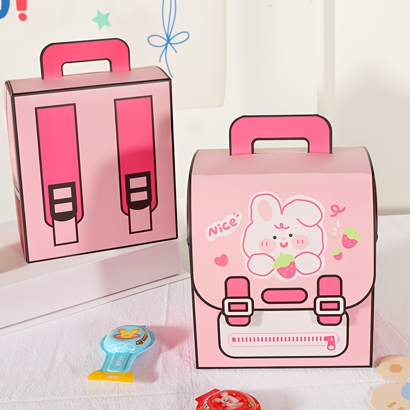 Creative Cartoon Candy Gift Box Backpack Shape Baking - Temu