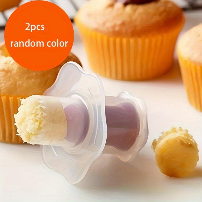 Cake Batter Dispenser Scoop Manual Paste Distribution Scoop for Cupcake  Muffins One-Touch Sliding Button Tools Baking Products