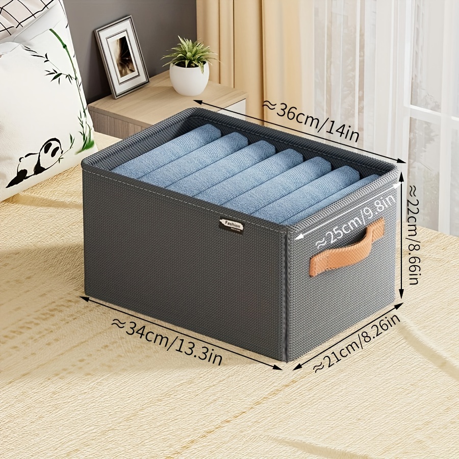 Clothes Pants Storage Box Jeans Sweaters Packing Cube Organizer