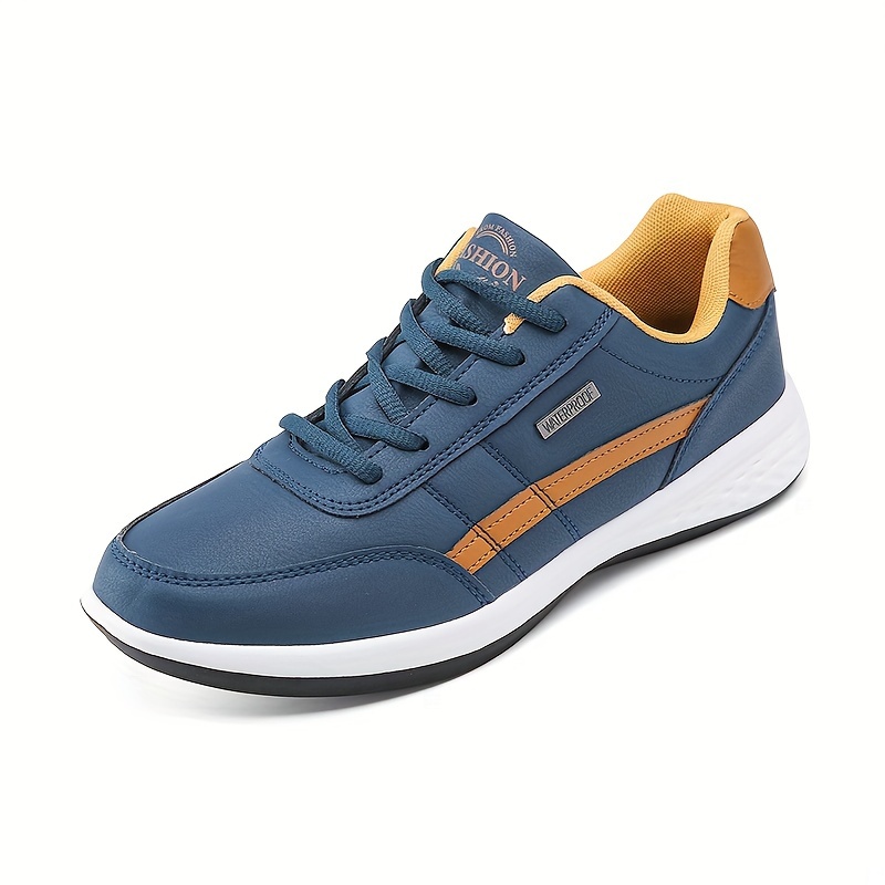 Men's Lace-up Sneakers - Athletic Shoes - Wear-resistant And