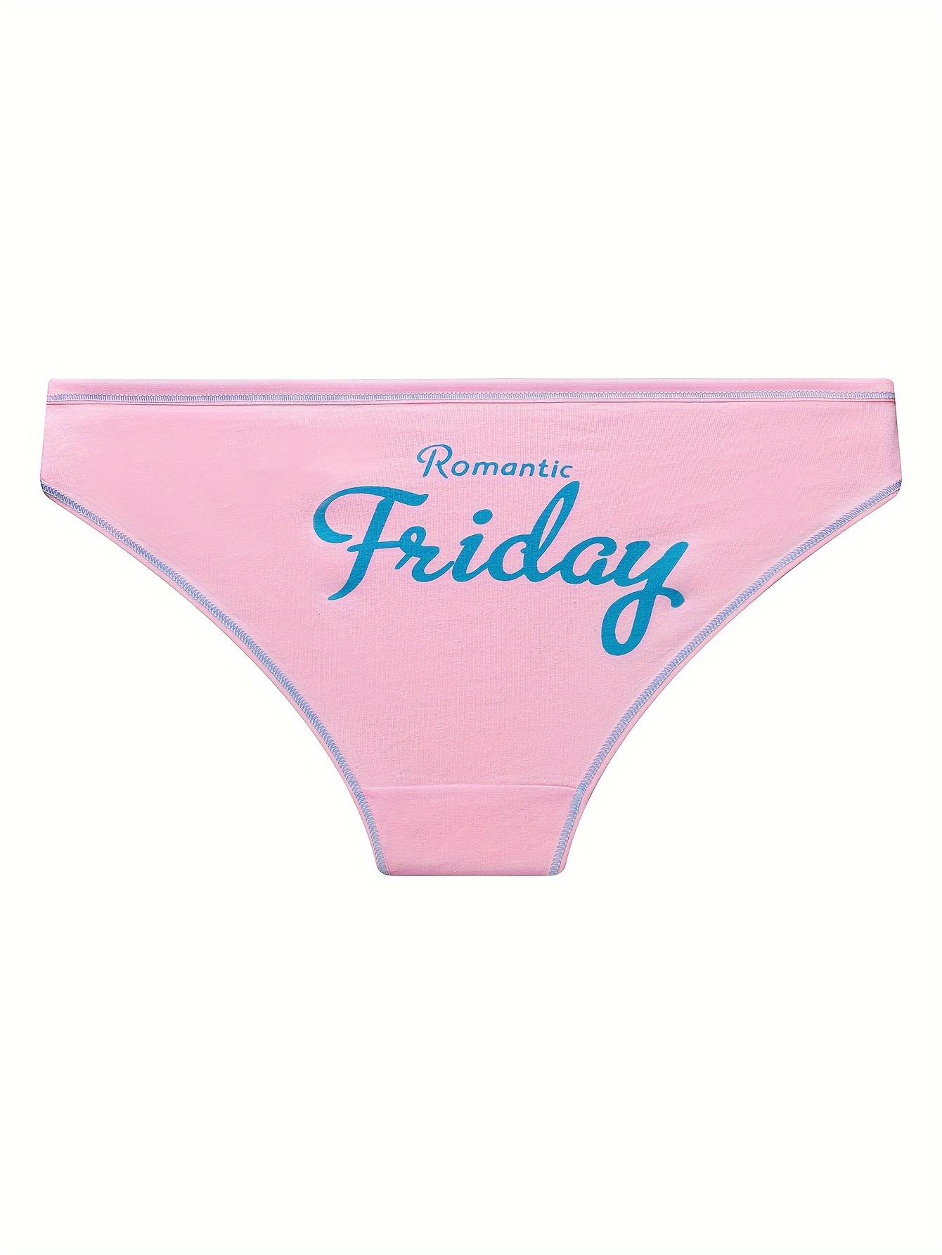 Women's One Week Colorful Cotton Bikini Panties Soft - Temu