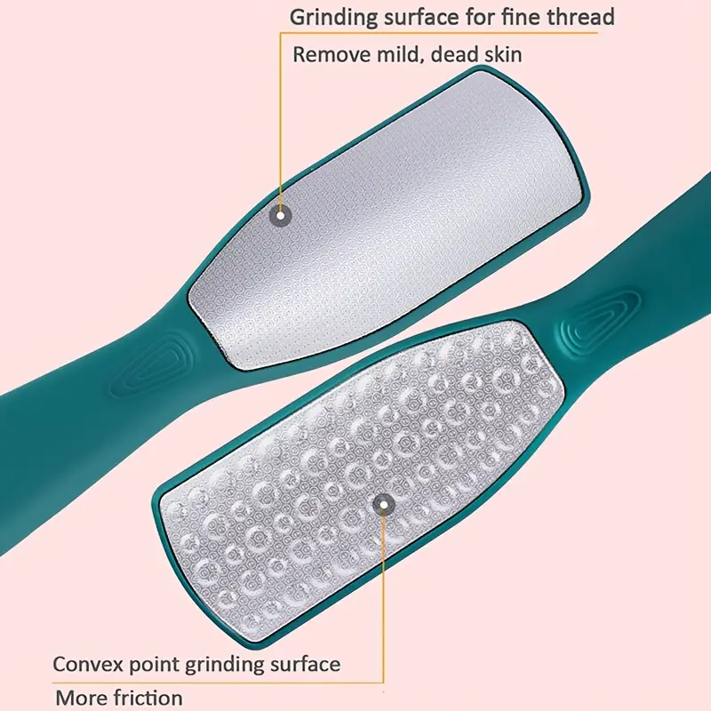 Stainless Steel Foot File Exfoliating Pedicure Device, Foot Files