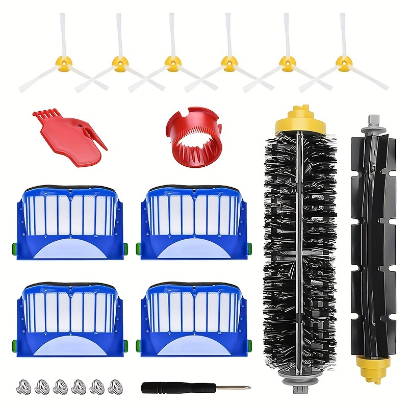 Replacement Parts Kit For iRobot Roomba 680 670 600 Series Vacuum Filter  Brush