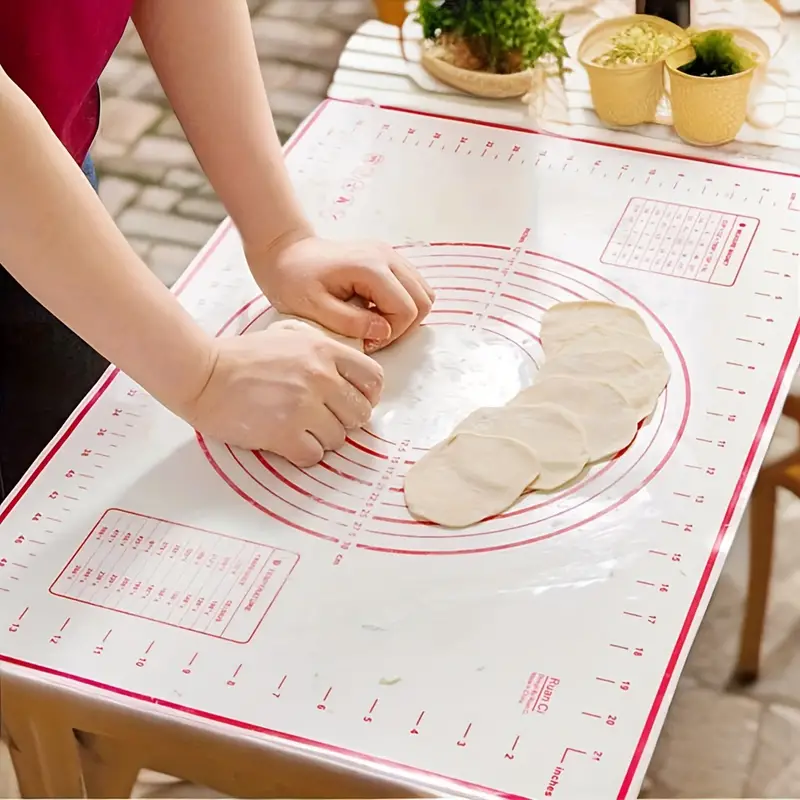 Silicone Table Mat: Non slip Non stick Kneading Board For - Temu
