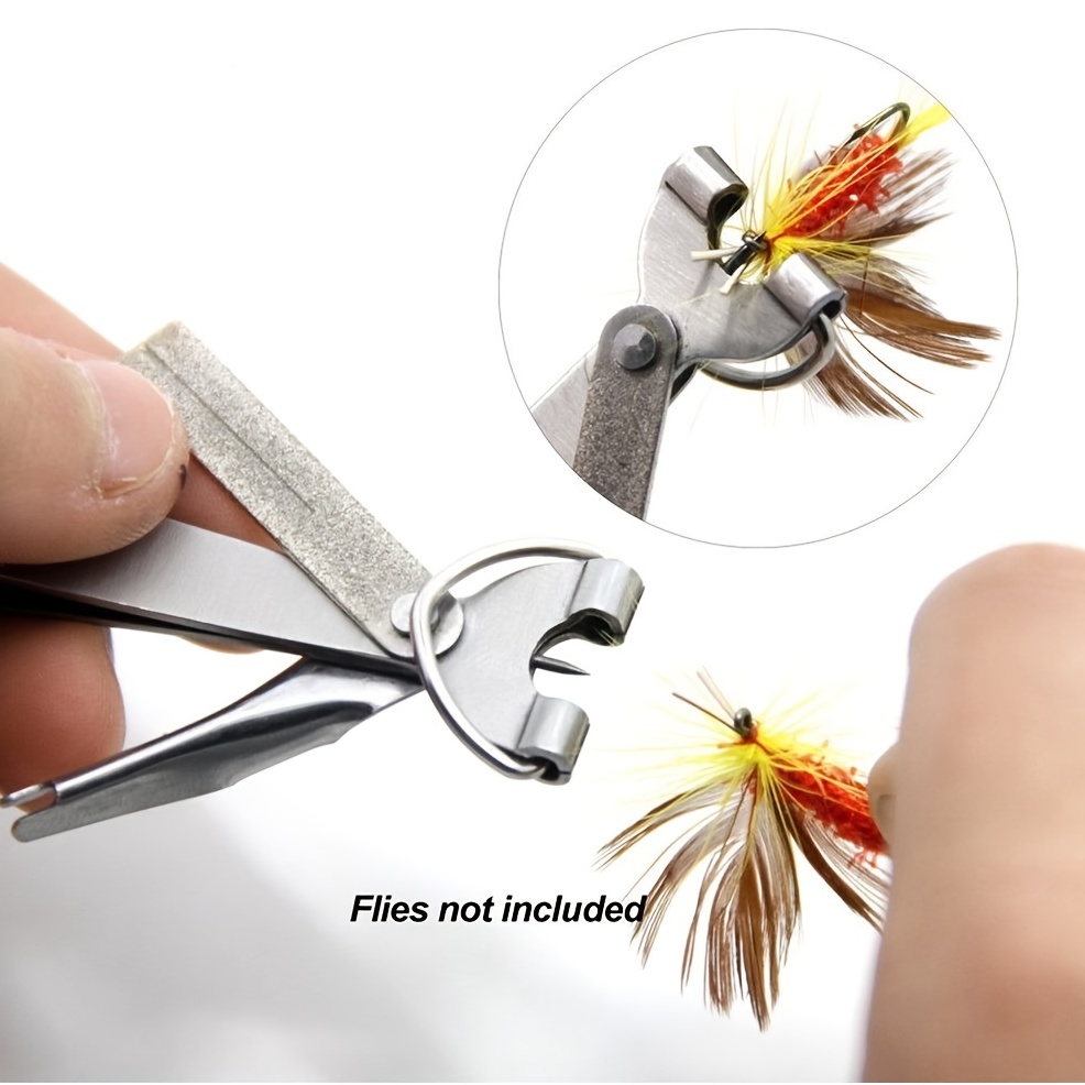Quick Knot Tying Tool Fly Fishing Clippers Fast Hook Nail Knotter Line  Cutter