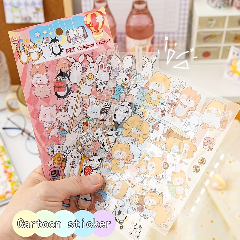 Children's Notebook Set Cute Stickers For Girls And Boys - Temu