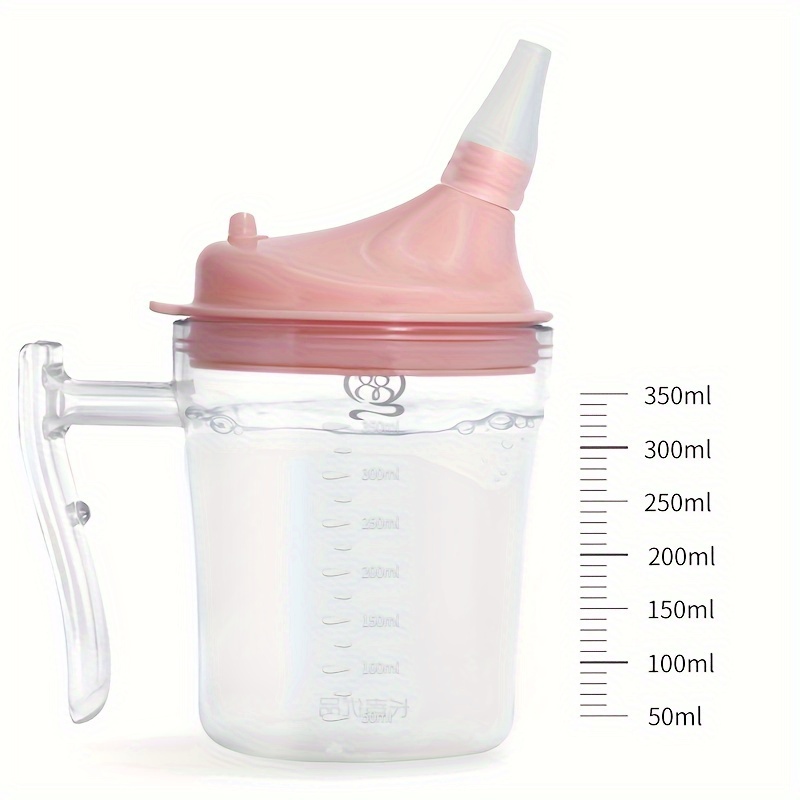 Botella de agua con pajita para beber y medidor de líquidos para enfermos -  Mundo Dependencia
