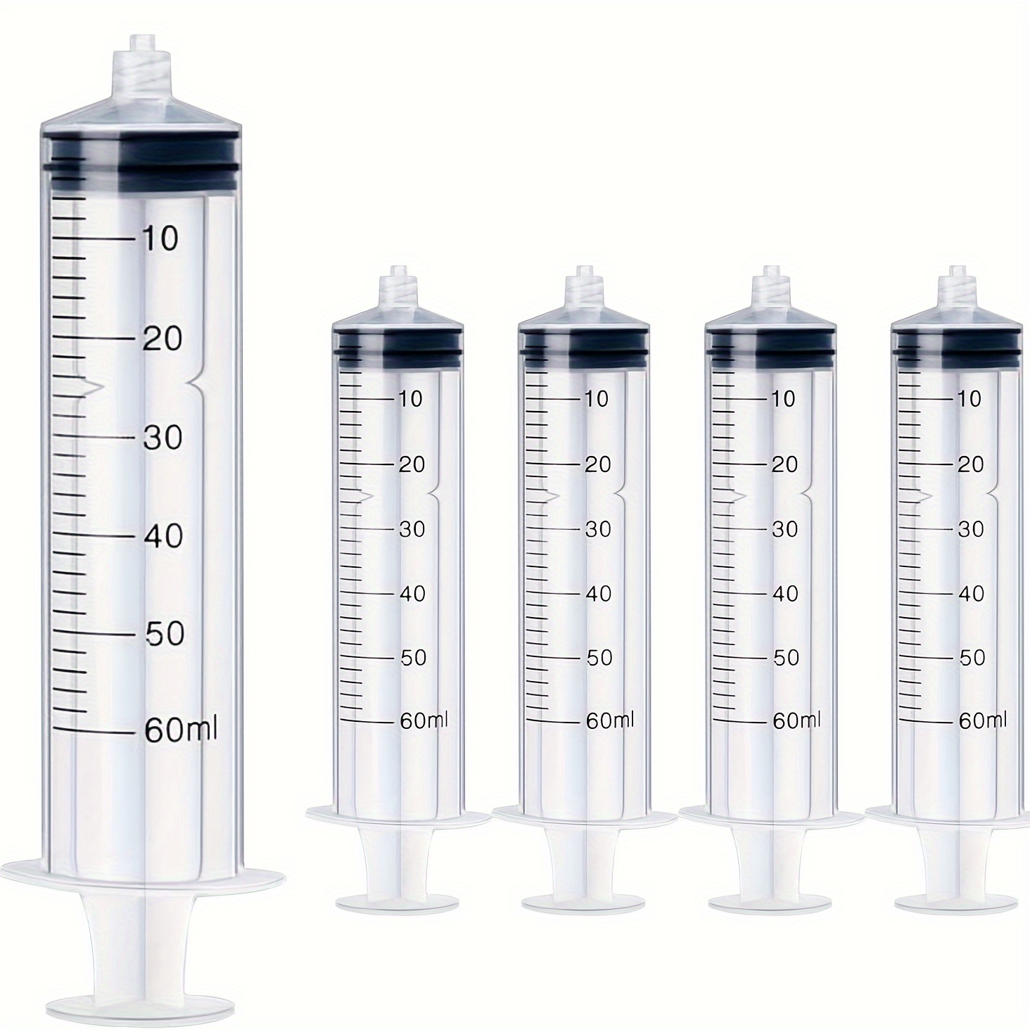 Plastic Luer Lock Syringes Measurement Suitable Pet Feeding - Temu