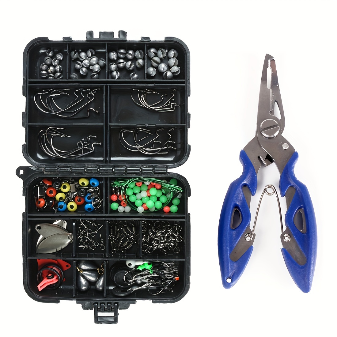 Complete Fishing Tackle Box Kit With Lightweight Accessories - Temu Canada