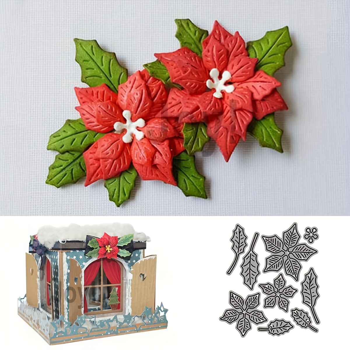 

1pc Diy Metal Cutting Die Embossing Card Christmas Album