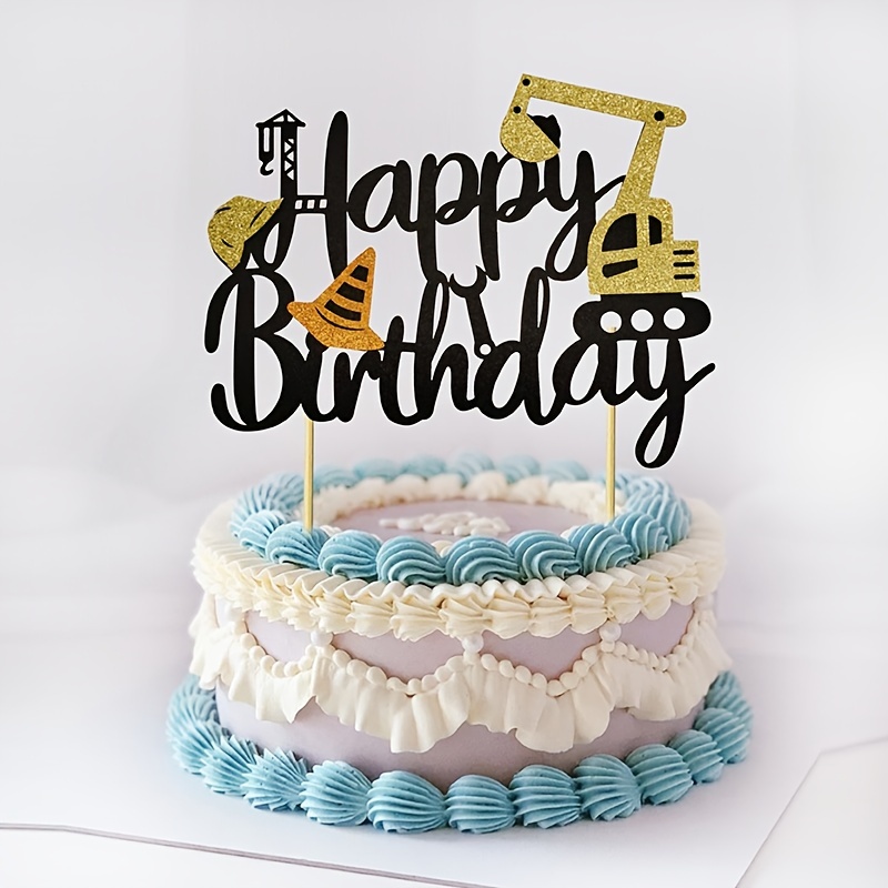 Decorazioni torte compleanno bambini - Topper torte facile decoro