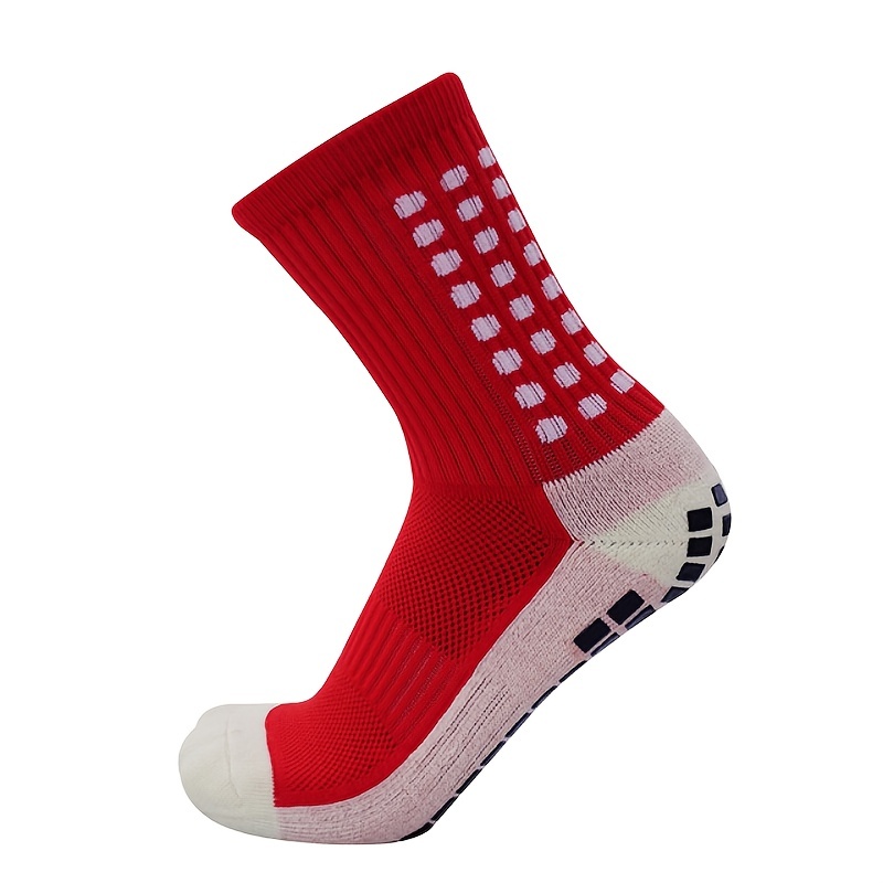Sports Anti Slip Soccer Football Socks Thicken Grip Socks - Temu Canada