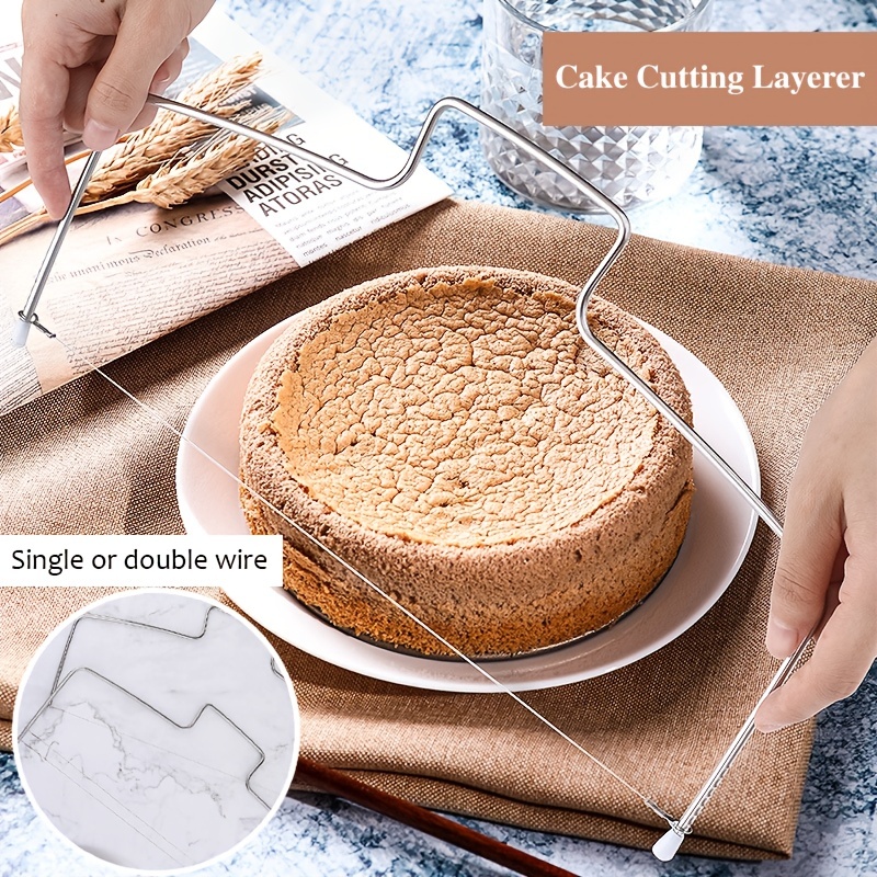 Adjustable Cake Slicer Wires Cake Cutter for Leveling of Layer Cakes - Dụng  cụ phòng ăn & nhà bếp