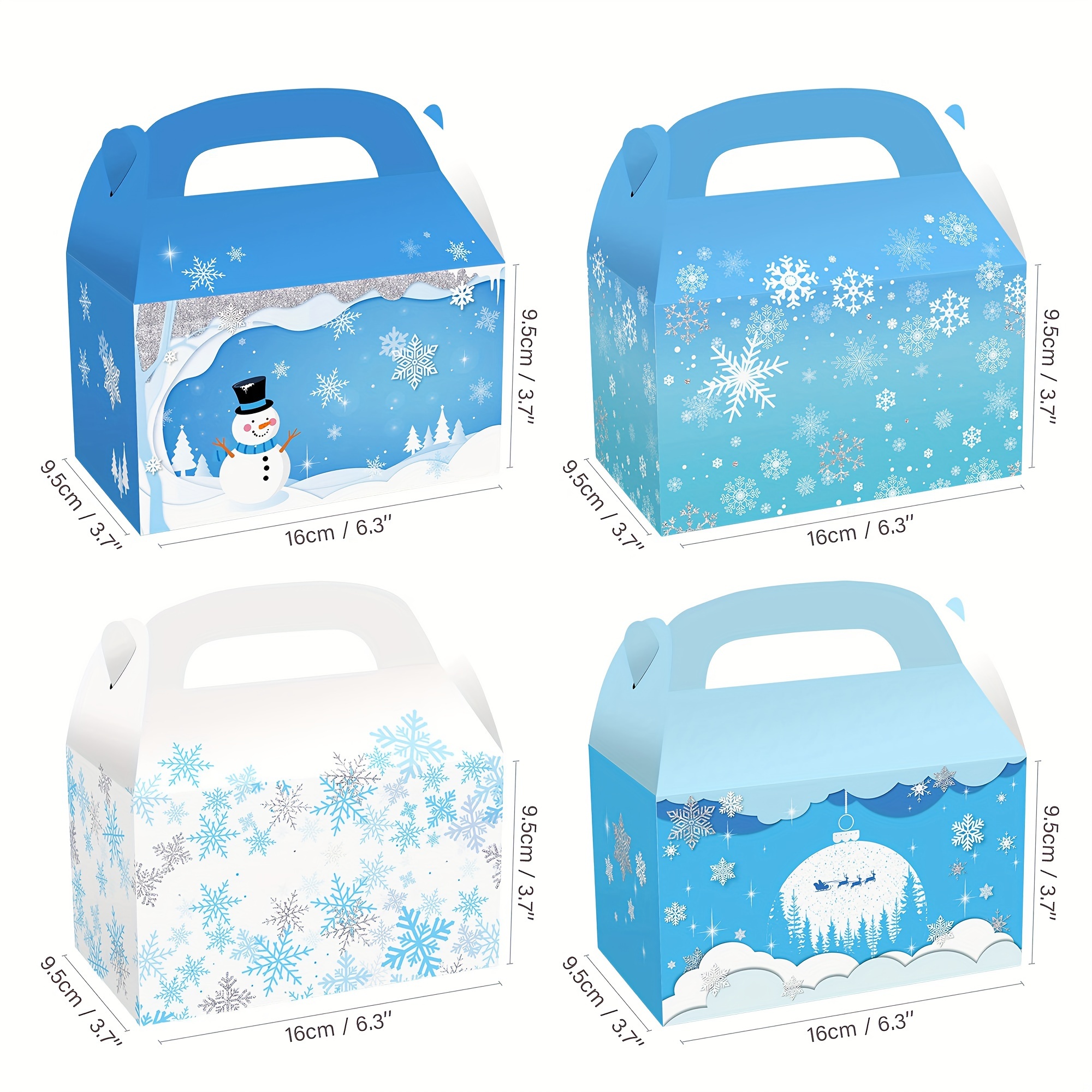 Winter Wonderland Party Favor Box, Winter Onederland Party Box, Winter  Wonderland Birthday Decorations, Winter Onederland Birthday Theme 