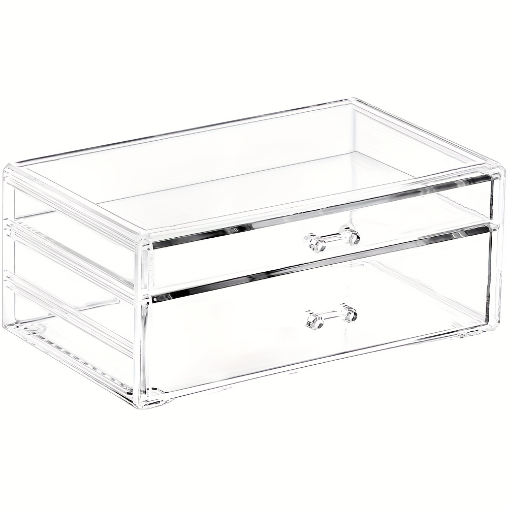 Acrylic Cosmetic Organizer Countertop Storage Display – All About Tidy