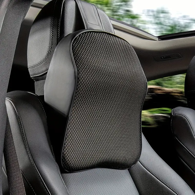 Car Seat Headrest Neck Rest Cushion - Car Neck Pillow Durable Memory Foam  Carseat Neck Support -car Seat Headrest Pillow, Shoulder And Neck Pillows -  Temu