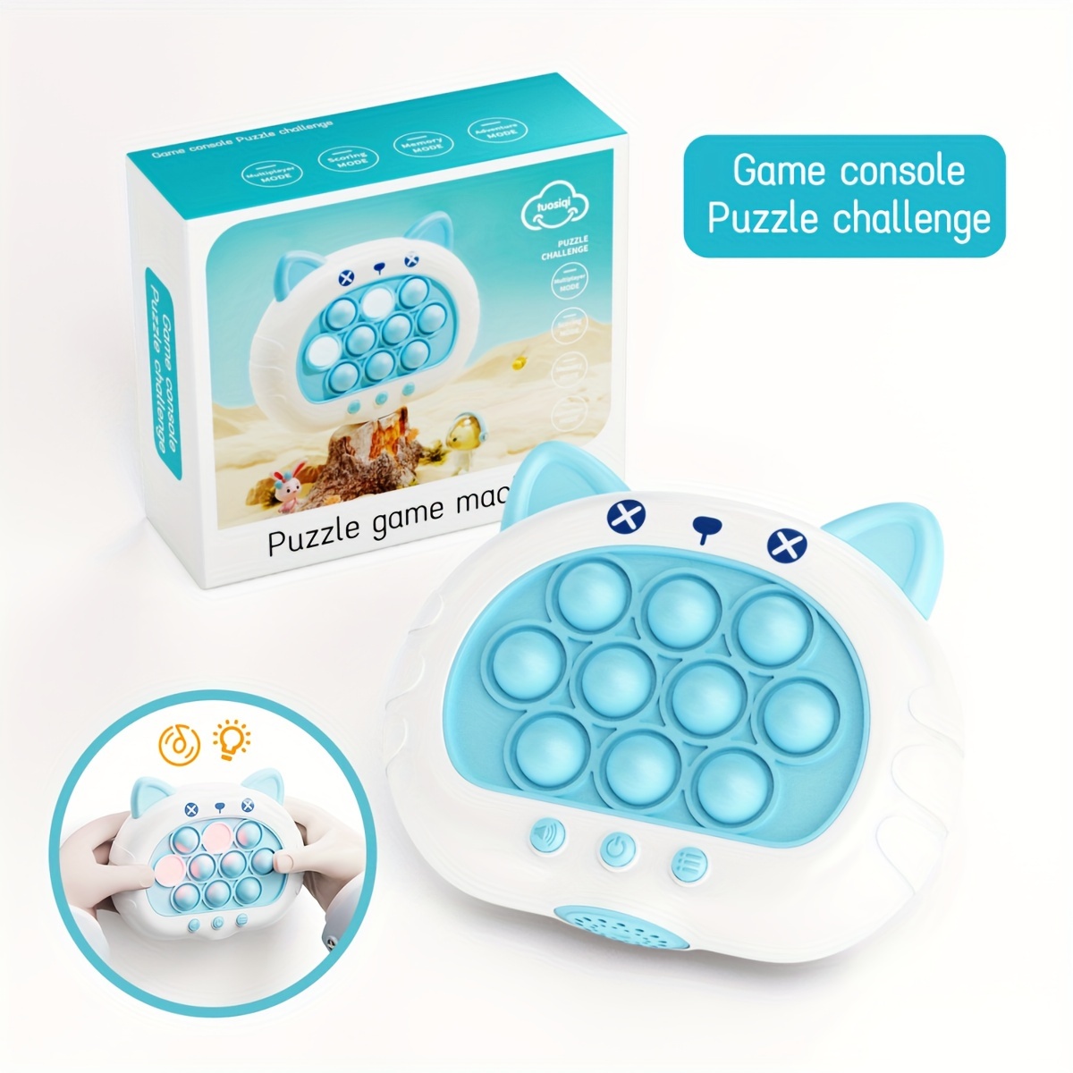 Jouets Fidget Sensoriels Pour Enfants, Casse-tête révolutionnaire de  décompression Pop It Game Machine