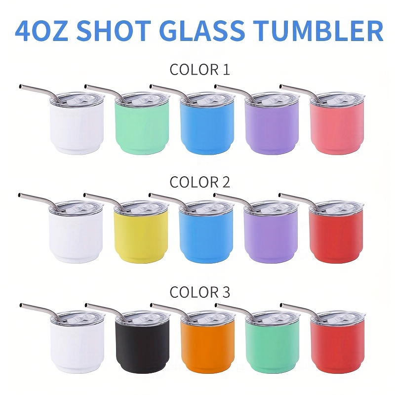 3oz mini stainless steel shot tumblers for sublimation | Sublimation shot  glass | Mini Tumbler |3oz Mini Tumbler