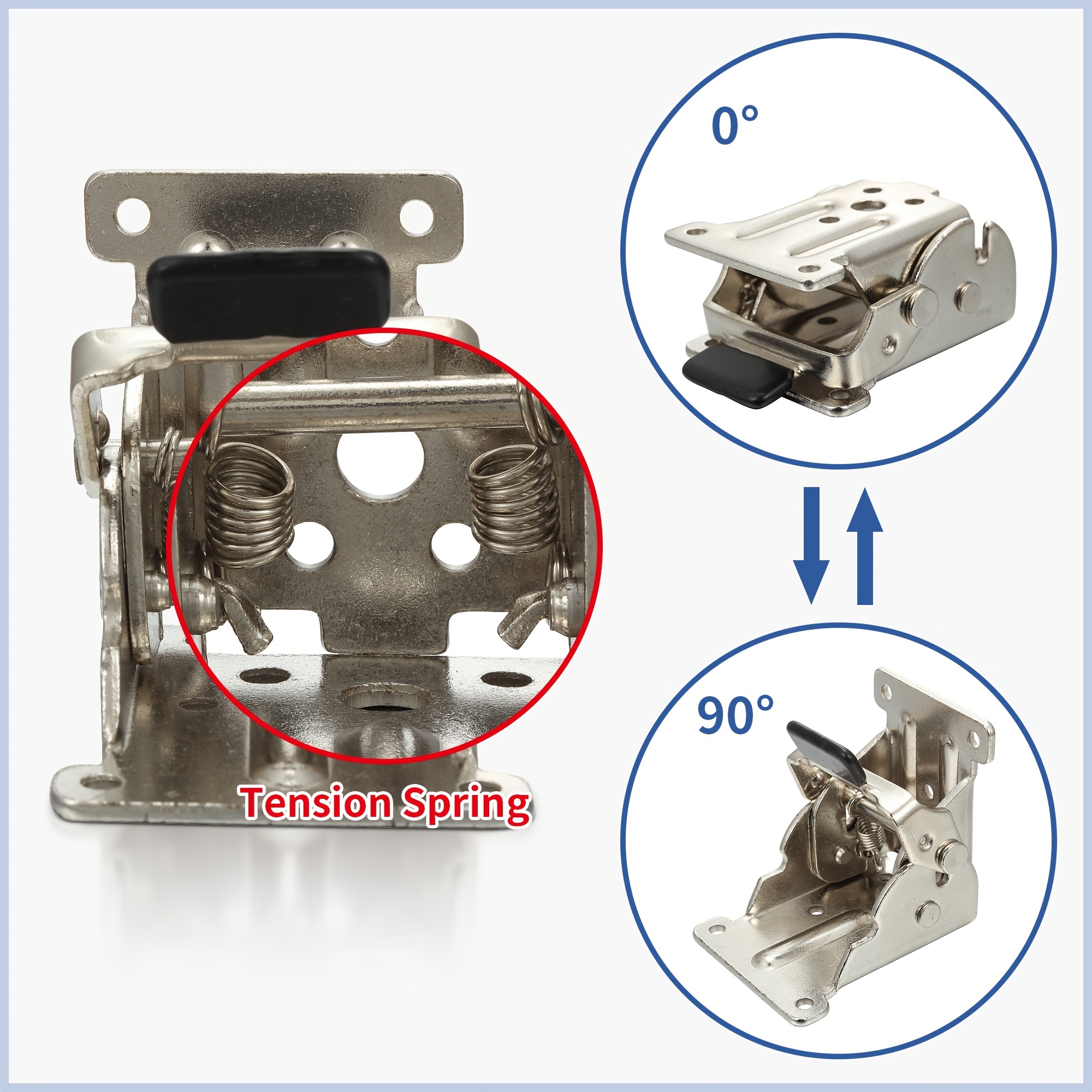 Folding Table Legs Brackets 90 Degree Heavy Duty Locking - Temu