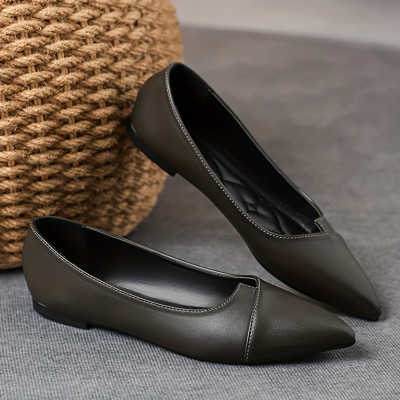 Charcoal gray womens hot sale dress shoes