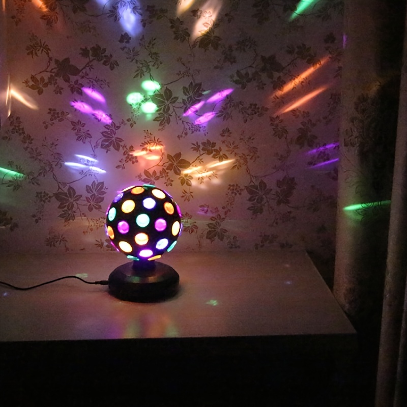360 Degree Rotating Disco Ball Night Light Disco Lamp Led - Temu Canada