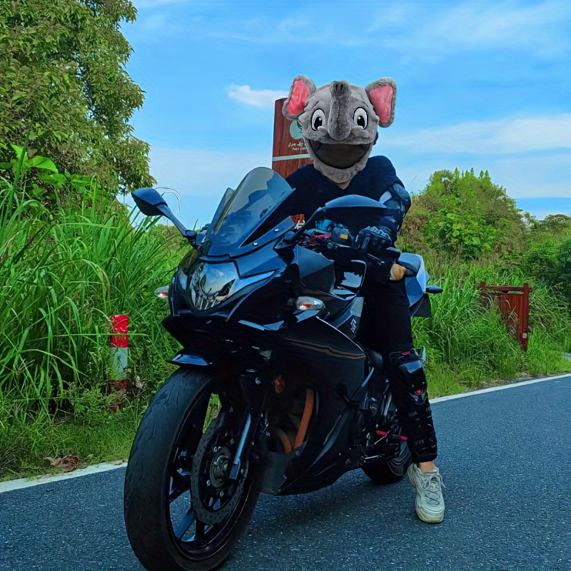 Funda para casco de motocicleta, funda para cabeza de cerdo