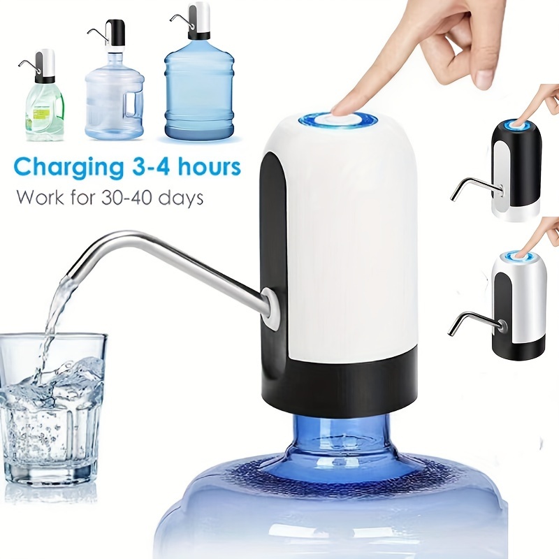 Elektrische Wasserflaschenpumpe mit Basis USB Wasserspender