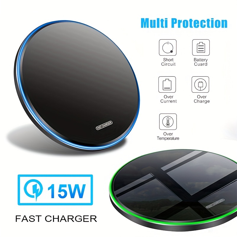 Chargeur sans Fil à Induction 15W Compatible Samsung S21/S21 Plus