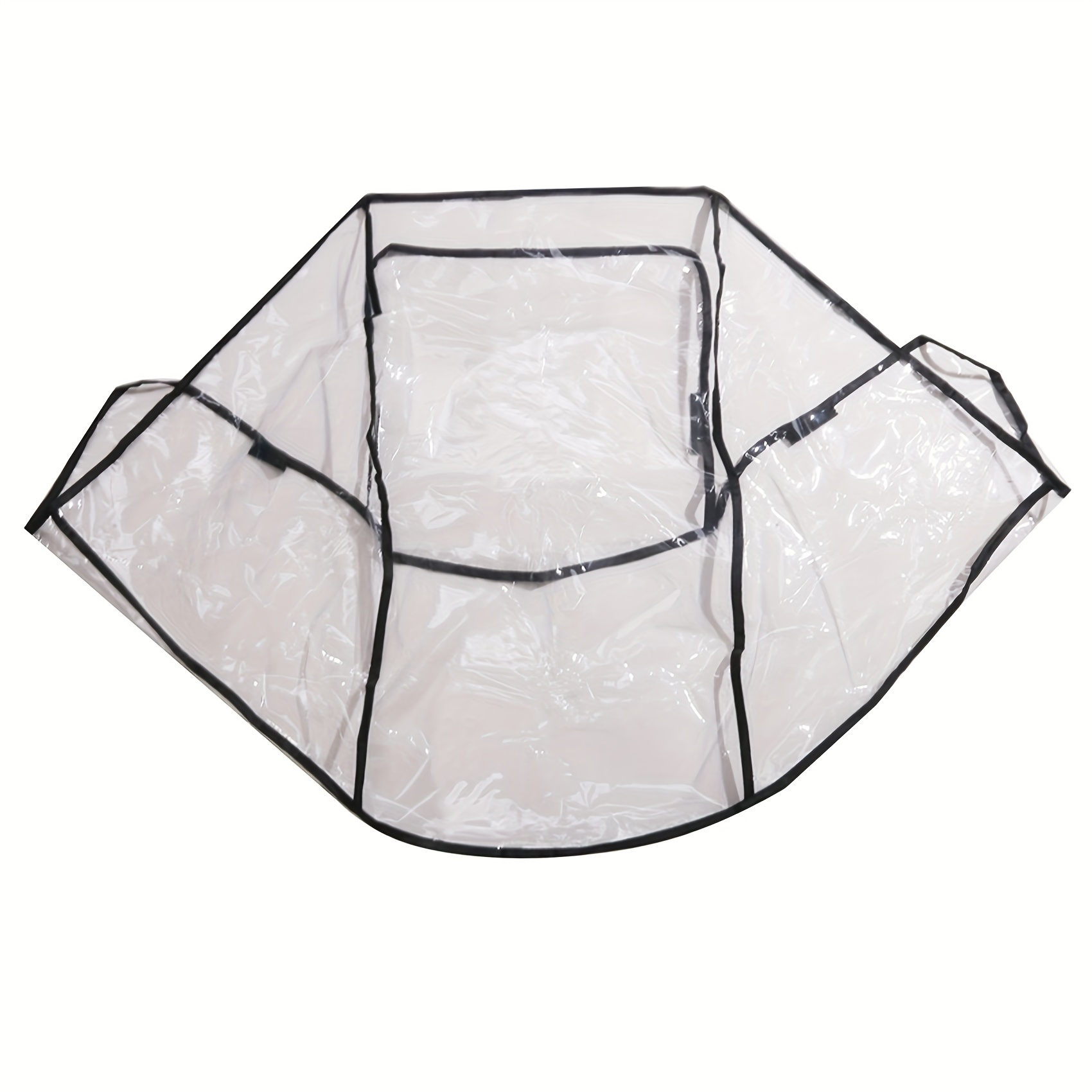 Pvc/ Eva Housse Pluie Poussette Pare brise Poussette Housse - Temu