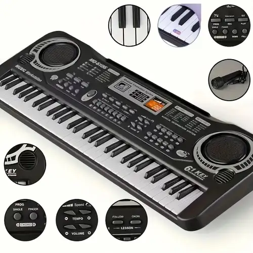 Teclado Infantil Brinquedo Musical Piano P/ Bebês Órgão Som